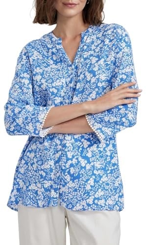DeFacto Kadın Traditional Regular Fit Bisiklet Yaka Uzun Kollu Gömlek