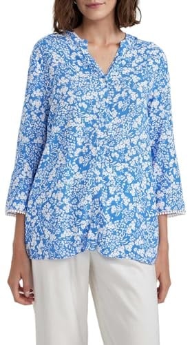 DeFacto Kadın Traditional Regular Fit Bisiklet Yaka Uzun Kollu Gömlek