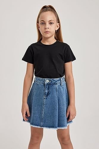 DeFacto, Kız Çocuk Regular Fit Kısa Kollu Tişört