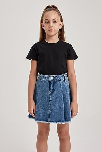 DeFacto, Kız Çocuk Regular Fit Kısa Kollu Tişört