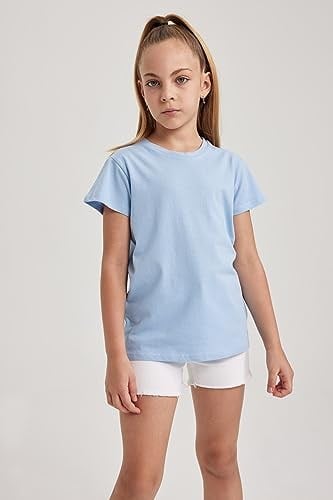 DeFacto, Kız Çocuk Regular Fit Kısa Kollu Tişört
