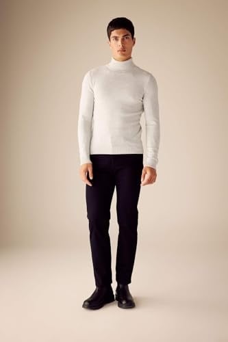 DeFacto Slim Fit Balıkçı Yaka Triko Kazak