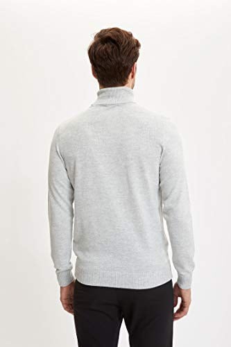 DeFacto Slim Fit Balıkçı Yaka Triko Kazak