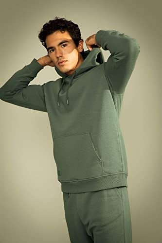 DeFacto X8283az Kapüşonlu sweatshirt Erkek