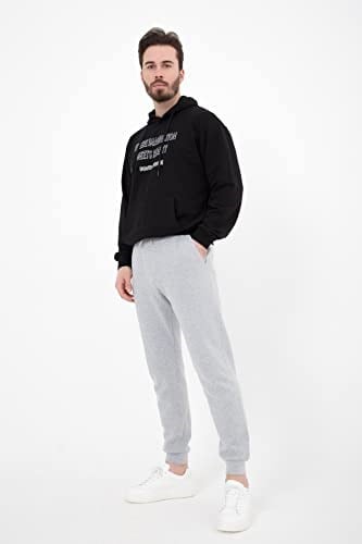 Defys Erkek İç Kısmı Şardonlu Jogger Eşofman Altı