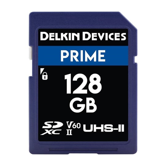 Delkin Devices 128GB Prime SDXC UHS-II (U3/V60) Bellek Kartı
