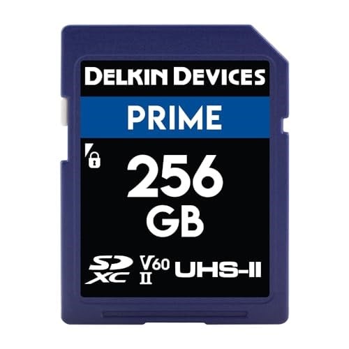Delkin Devices 256 GB Prime SDXC - Seçenekler: 64GB, 256GB