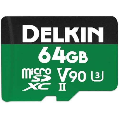 Delkin Devices 32 GB Power microSDHC UHS-II (U3/V90). 64GB