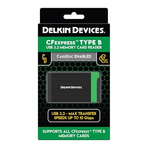 Delkin Devices USB Bellek Kartı Okuyucu CFExpress Tip B (DDREADER-54)