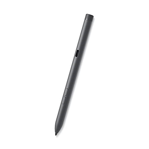 Dell Premier Şarj Edilebilir Aktif Kalem - PN7522W, 3-Düğmeler, LED göstergesi, Koni Şeklinde Uç, Kablosuz - Bluetooth 5.1 - Siyah