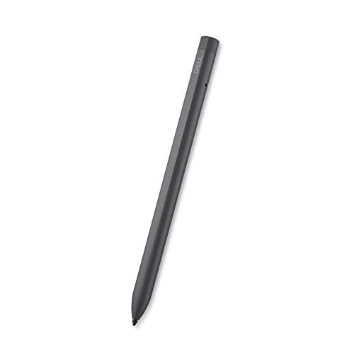 Dell Premier Şarj Edilebilir Aktif Kalem - PN7522W, 3-Düğmeler, LED göstergesi, Koni Şeklinde Uç, Kablosuz - Bluetooth 5.1 - Siyah