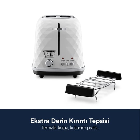 Delonghi Brillante, Ctj2103.w Ekmek Kızartma Makinesi