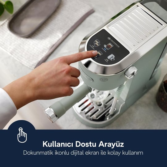 Delonghi Dedica Duo Manuel Espresso Kahve Makinesi Ec890.gr