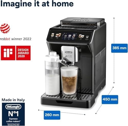 Delonghi Eletta Explore ECAM450.65.G Tam Otomatik Kahve Makinesi | Soğuk Kahve, 50 çeşit içecek