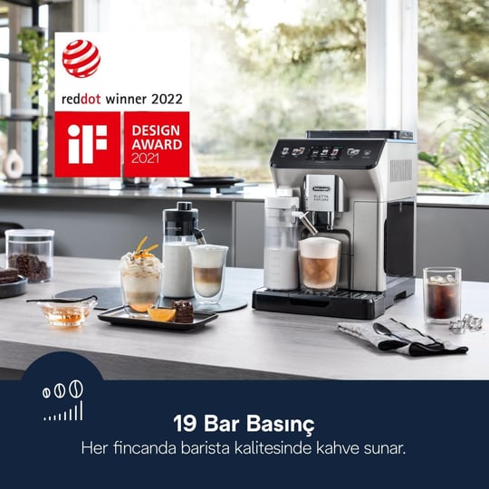 Delonghi Eletta Explore, Ecam450.65.s Tam Otomatik Espresso Kahve Makinesi