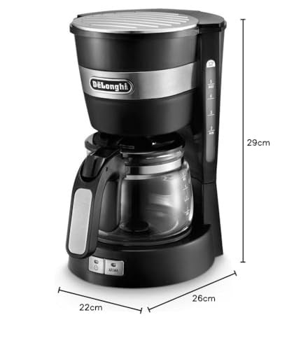 DeLonghi ICM 14011. BK filtre kahve makinesi (650 W) Siyah