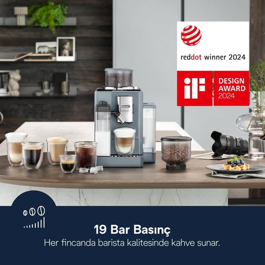 Delonghi Rivelia, Exam440.55.g Tam Otomatik Espresso Kahve Makinesi