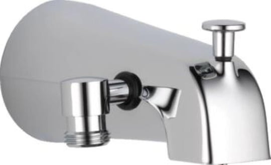 Delta Faucet U1072-PK Saptırıcı Küvet Emziği, Krom, 0.5