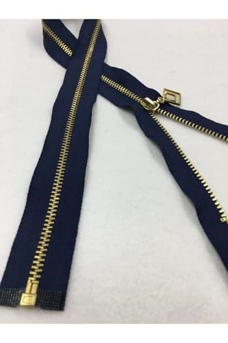 Demir Diş Mont Hırka Yelek Fermuarı 80 Cm Lacivert No:5, mk129
