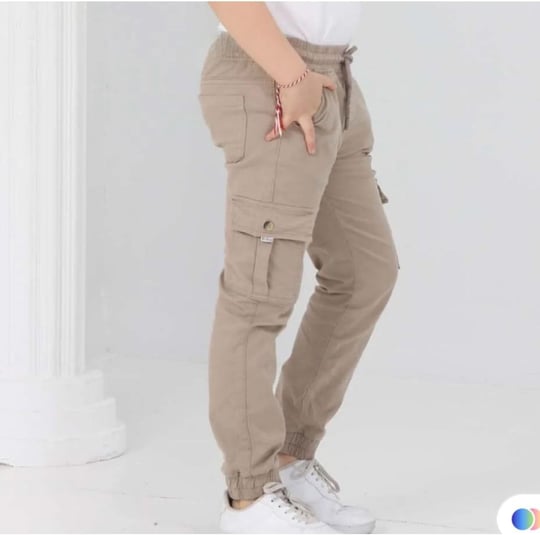 DEMOİSELLE KARGO CEPLİ ÇOCUK PANTOLON-1