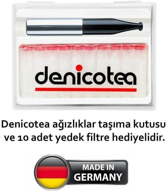 Denicotea 20267 Ejectör Filtreli Sig. Ağızlığı Syh/Silver