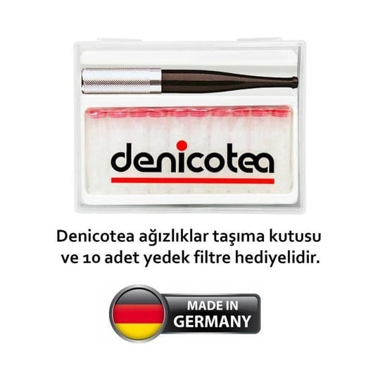 Denicotea 20270 Ejectör Filtreli Sig. Ağızlığı Silver