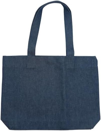 Denim Tote Çanta