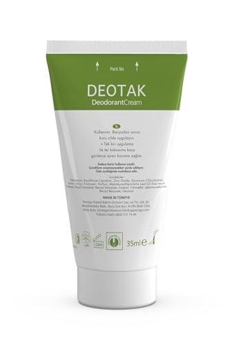 Deotak Plus Ekstra Koruma 7 Güne Kadar Etkili Krem Deodorant 35 ml