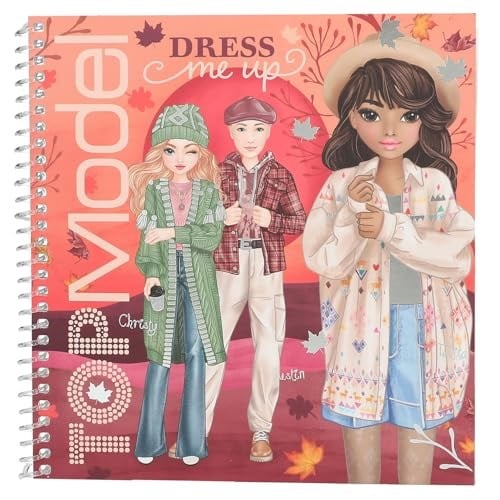 Depesche TOP Model Dress Me up Model Cosy Boyama Albümü
