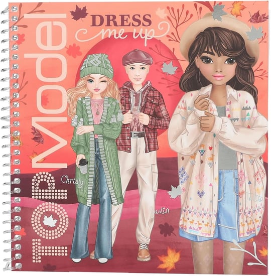 Depesche TOP Model Dress Me up Model Cosy Boyama Albümü