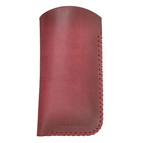 Deri Gözlük Kılıfı V4EF Bordo