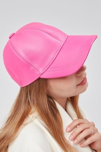 Derikem%100 Deri Kışlık Unisex Beyzbol Şapka