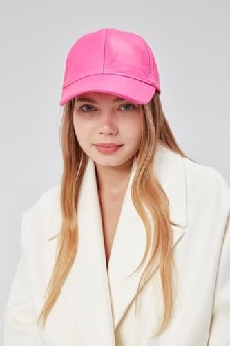 Derikem%100 Deri Kışlık Unisex Beyzbol Şapka