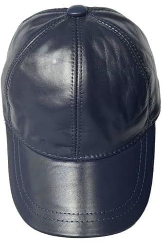Derikem%100 Hakiki Deri Unisex Deri Cap Ayarlanabilir Şapka Fındık