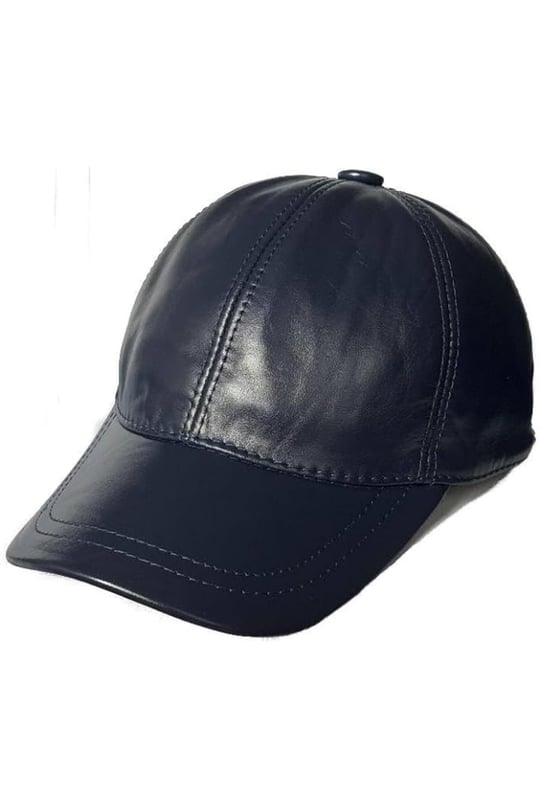 Derikem%100 Hakiki Deri Unisex Deri Cap Ayarlanabilir Şapka Fındık