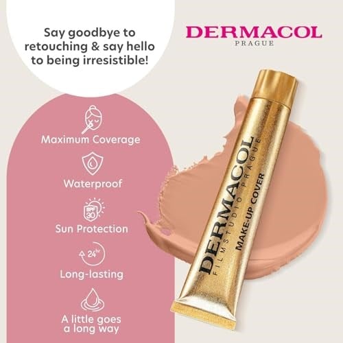 Dermacol Dermacol Make up Cover Fondöten 1 Paket (1 x 30 g)