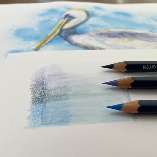 Derwent Watercolour Serisi Sulandırılabilir Kuru Kalem Seti - 24 Renk Metal Kutulu