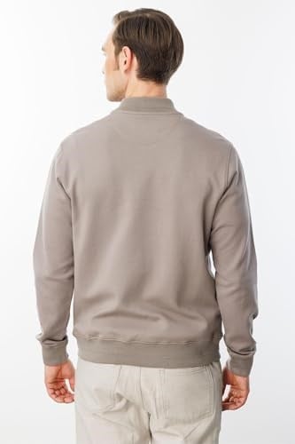 Desen Triko Cepleri Fermuarlı Eşofman Üstü, TYC192ACA43B0323351AE4300 - Bedenler: S, L, XXL