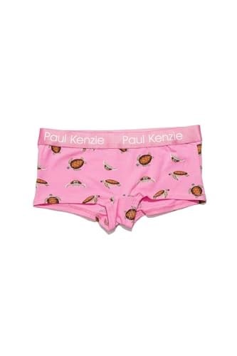 Desenli Kadın Boyshort Külot – Eco Characters – Turtley
