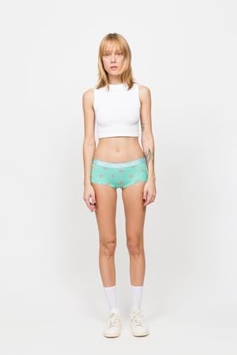 Desenli Kadın Boyshort Külot – Eco Characters – Elephantastic