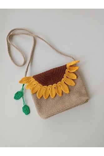 designbyoykum Ayçiçeği kız çocuk çantası Renkli