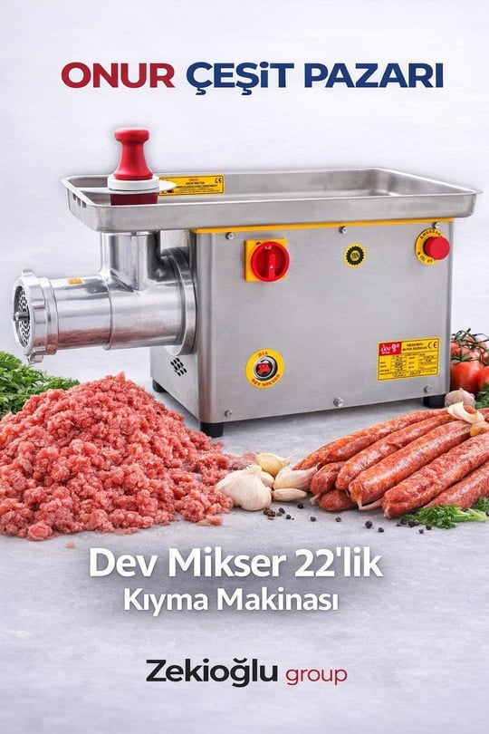 Dev Mikser 22lik Kıyma Makinesi