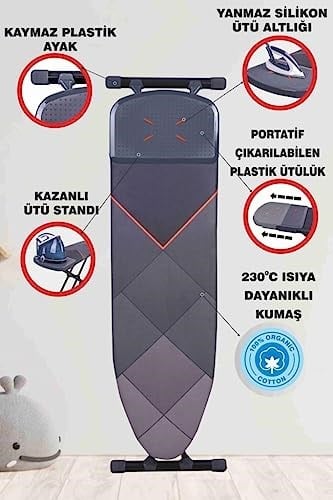 Devecioğlu Harbinger Mm152 Alfaboard Ütü Masası