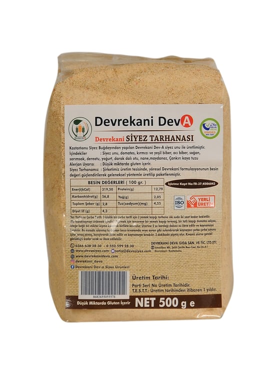 Devrekani Deva Gıda Kastamonu Siyez Tarhana 500 G