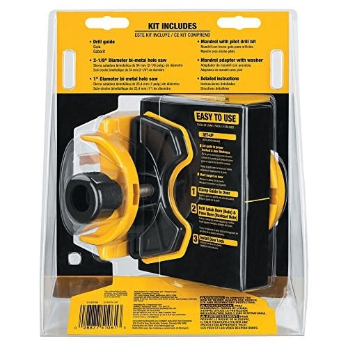 Dewalt D180004 Bi-Metal Kapı Kilidi Montaj Seti