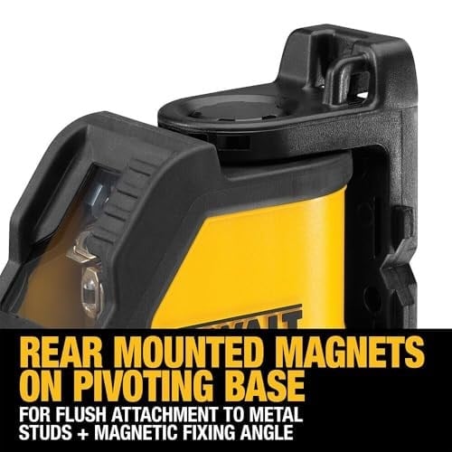 Dewalt DW088K/XJ Lazer Distomat, 0.3 Mm/M Hizalama, Sarı/Siyah