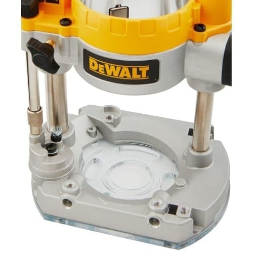 DEWALT Kompakt Yönlendirici için Dalma Tabanı, Pürüzsüz Dalma İnme için Çelik Çubuklar (DNP612)