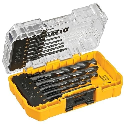 DEWALT Matkap Ucu Seti, Siyah ve Altın, 14 Parça (DWA1184)