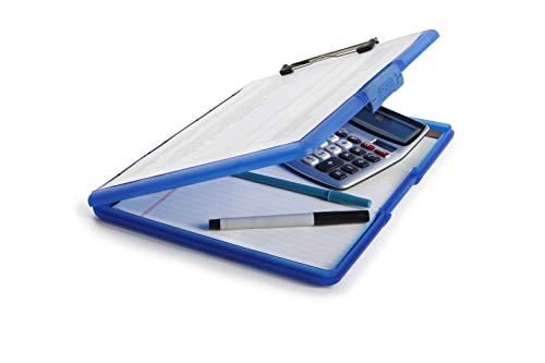 Dexas Slimcase 2 yan açıklıklı pano, kraliyet mavisi 3517-J2728