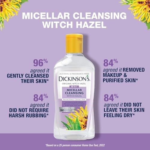 Dickinsons Micellar Witch Hazel Makyaj Temizleyici